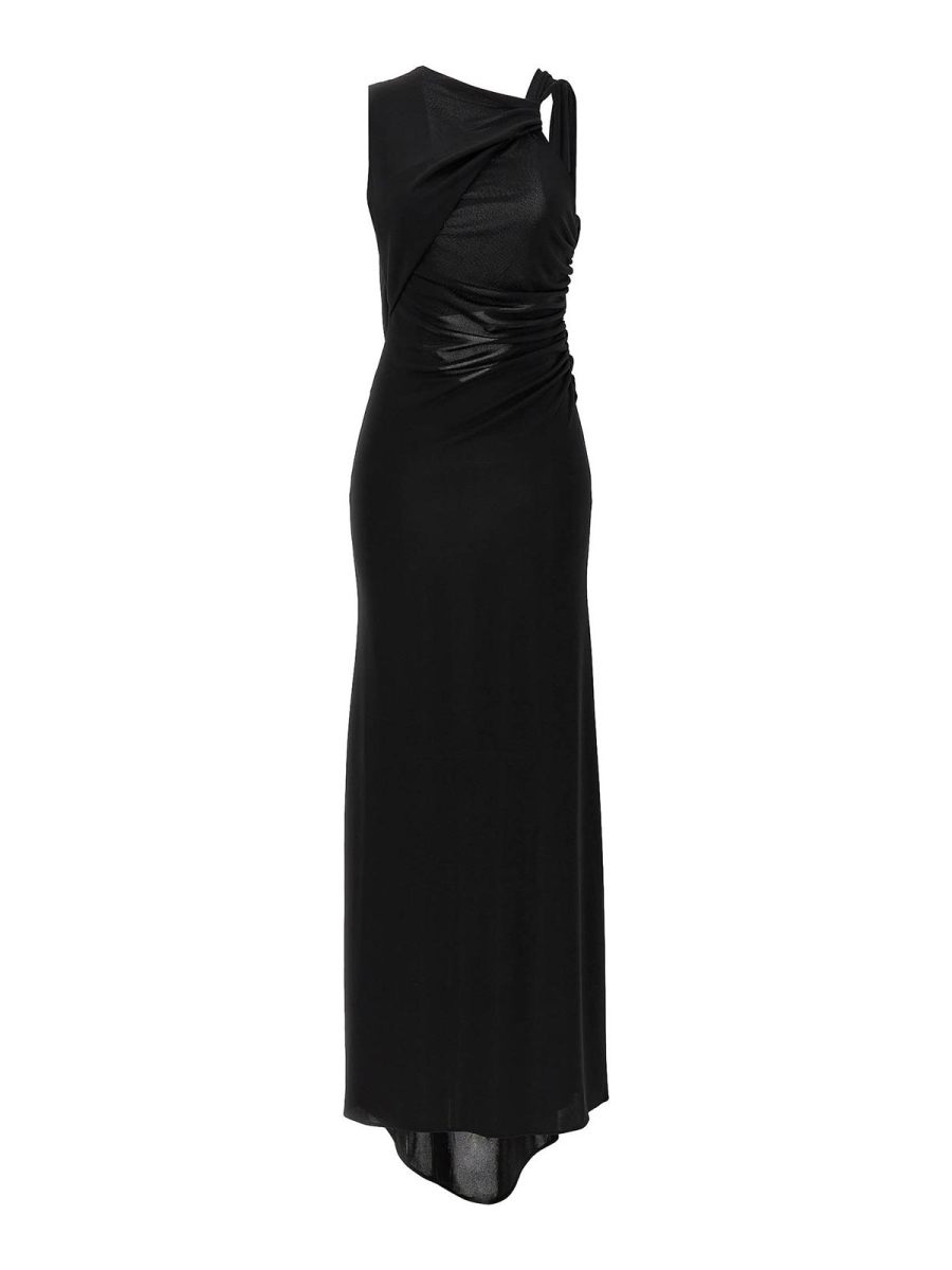 The Andamane Robe Au Genou - Noir