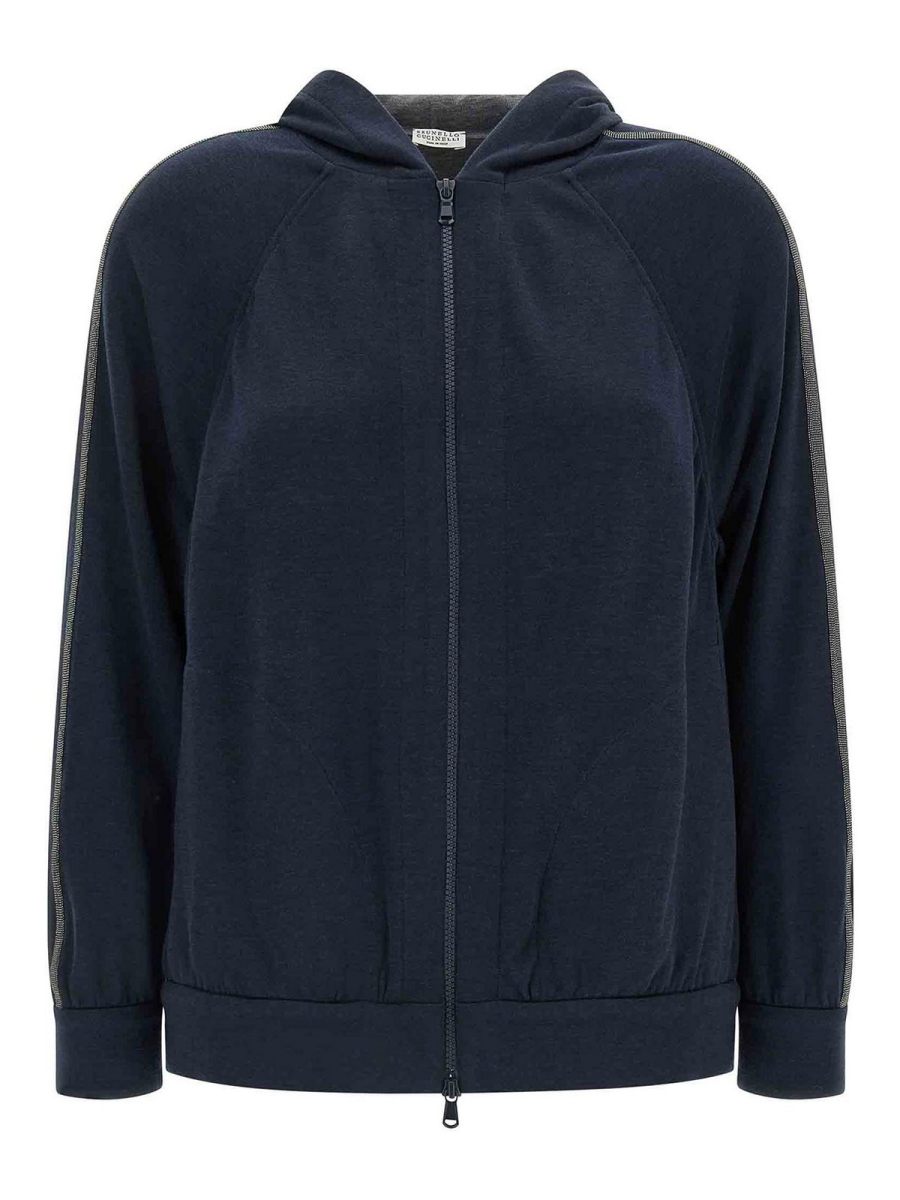 Brunello Cucinelli Sweat-Shirts - Bleu