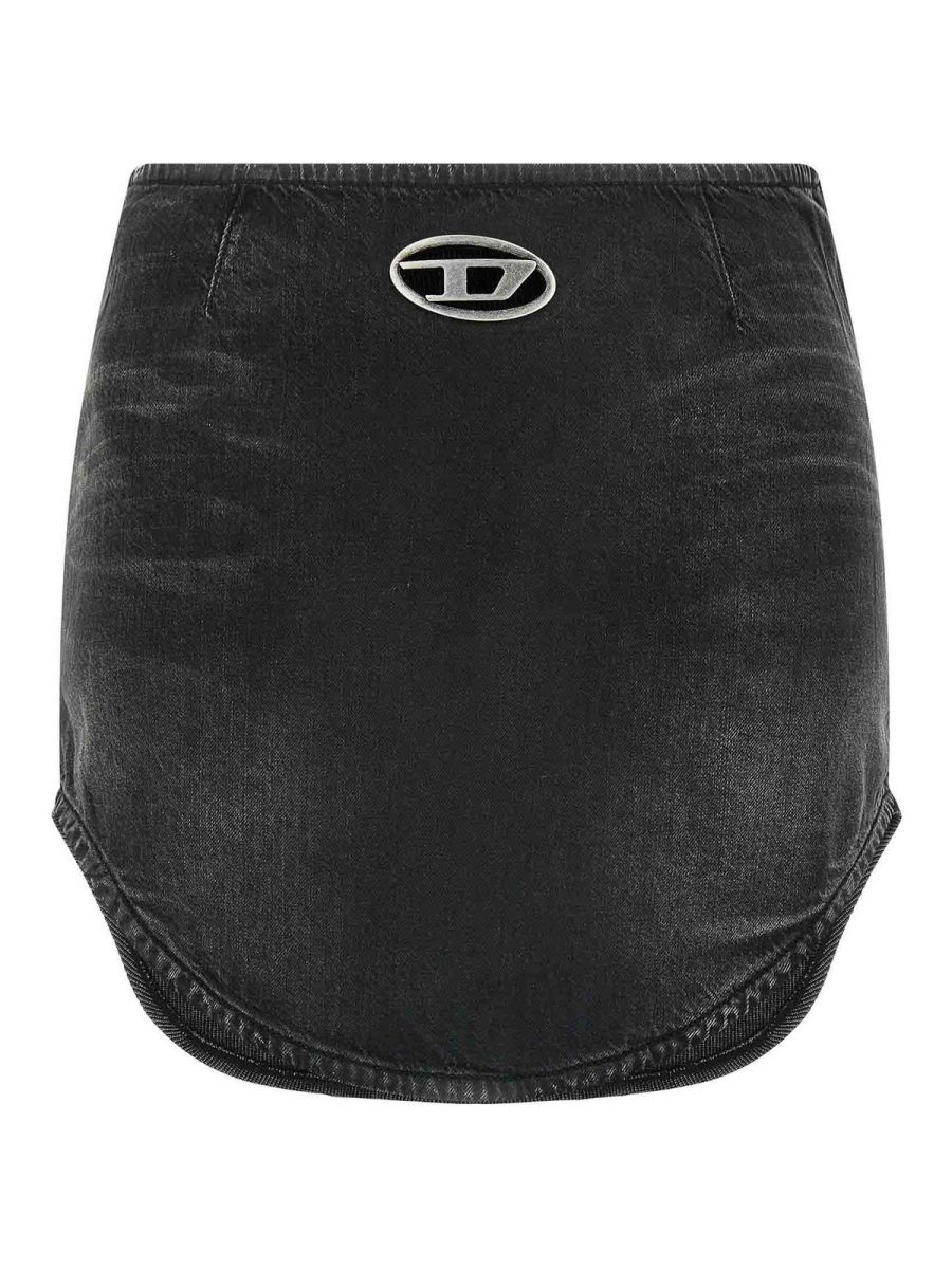 Diesel Jupe Midi - Gris