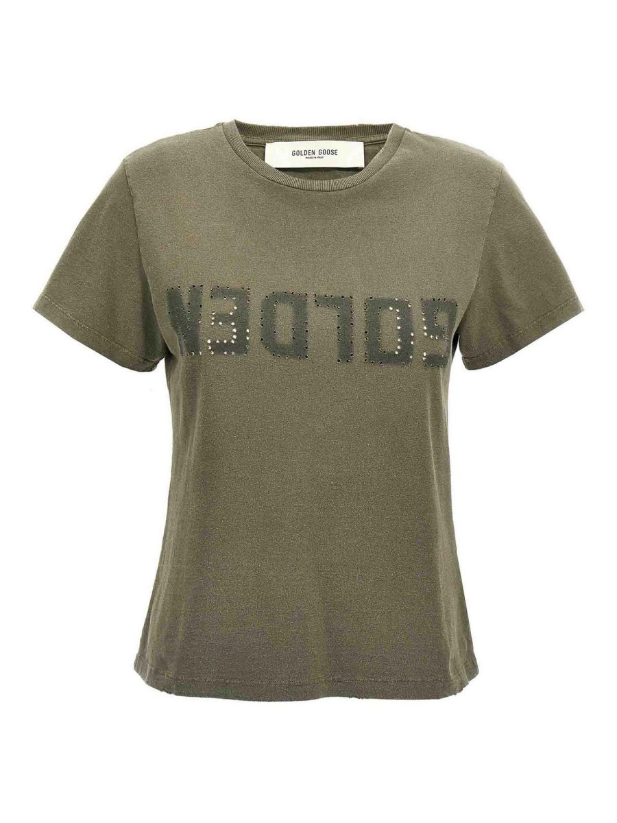Golden Goose T-Shirt - Vert