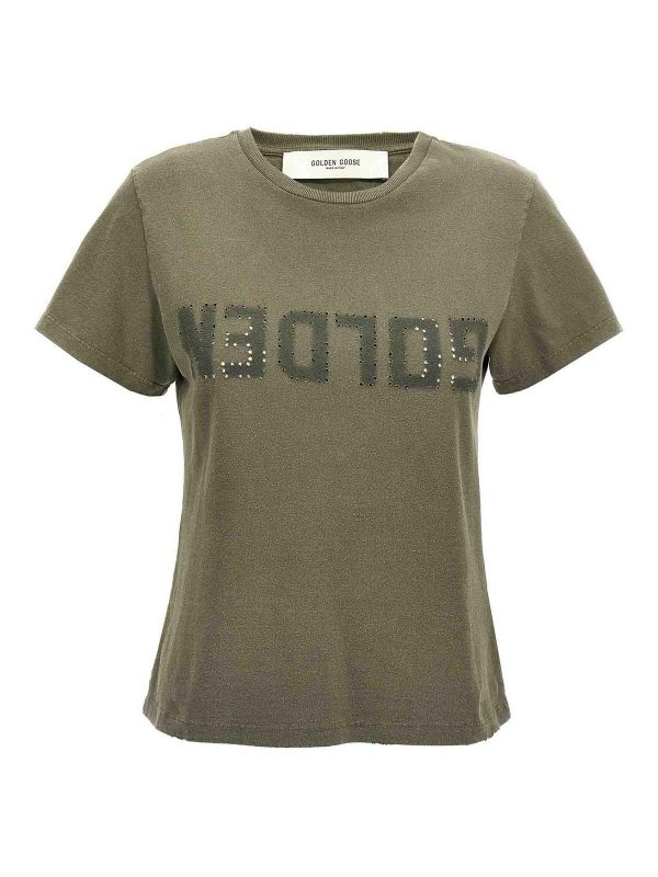 Golden Goose T-Shirt - Vert