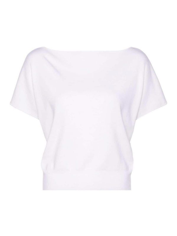 P. A.R. O.S. H. Pull Col Bateau - Blanc