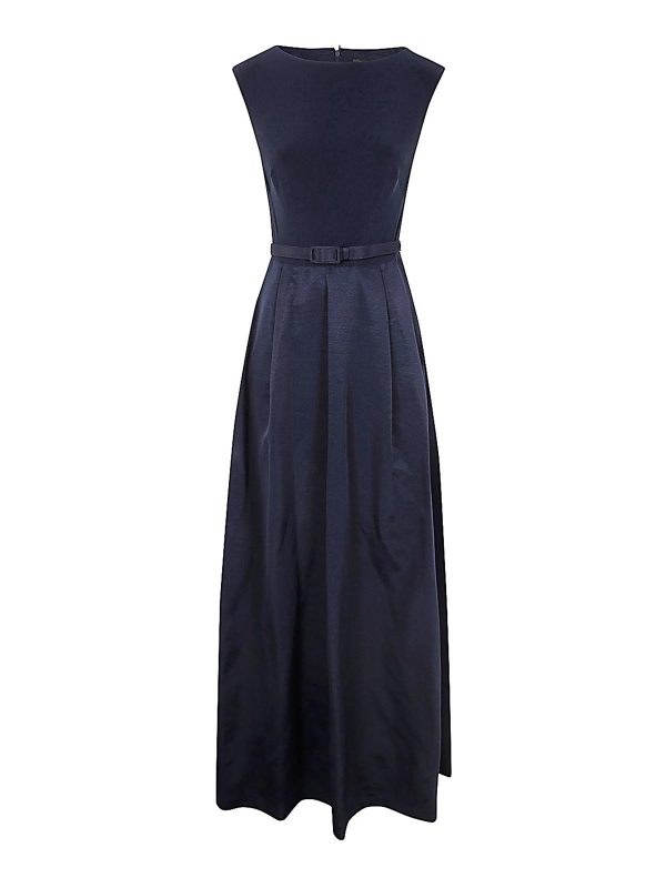 Lauren Ralph Lauren Robe De Cocktail - Bleu