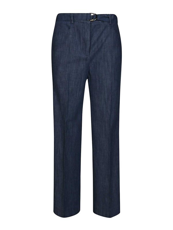 Incotex Pantalons Décontractés - Bleu Clair