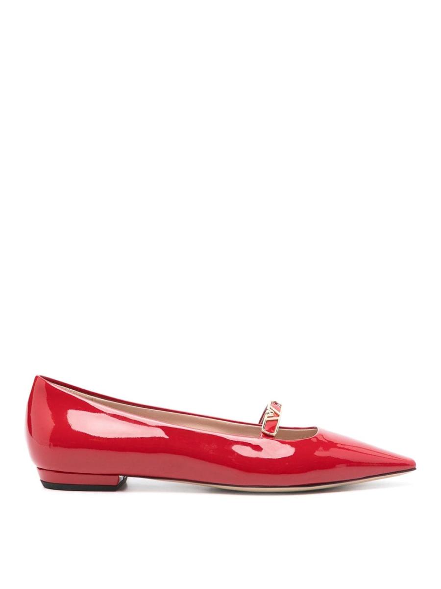 E'Clat Ballerines - Rouge Brun
