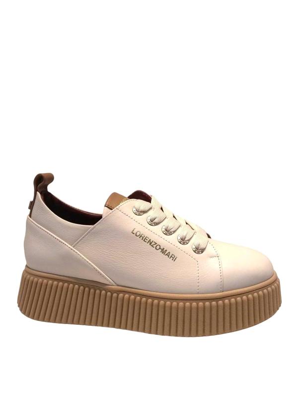 Lorenzo Mari Baskets - Blanc