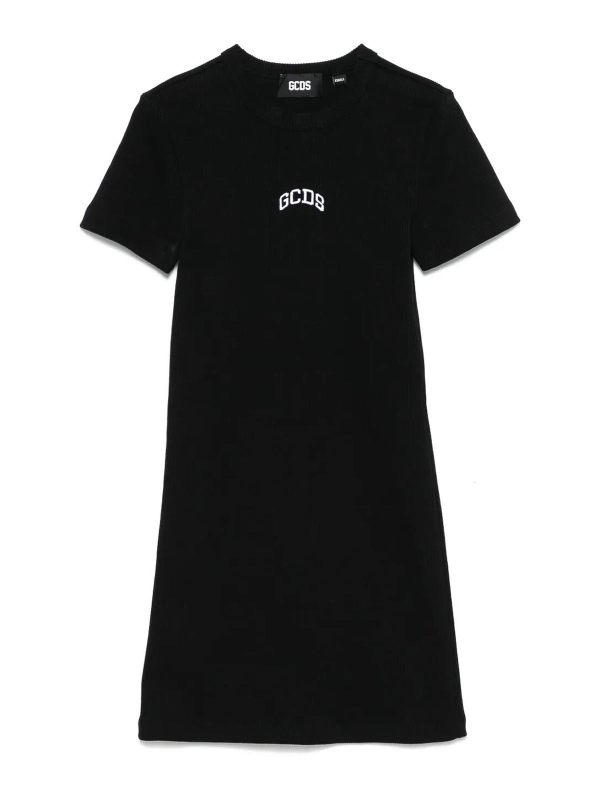Gcds Robe Courte - Noir