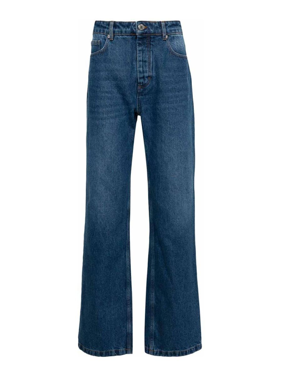Ami Paris Jean Droit - Beige Clair