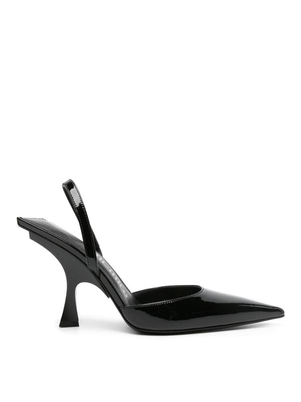 The Attico Chaussures À Talon - Noir