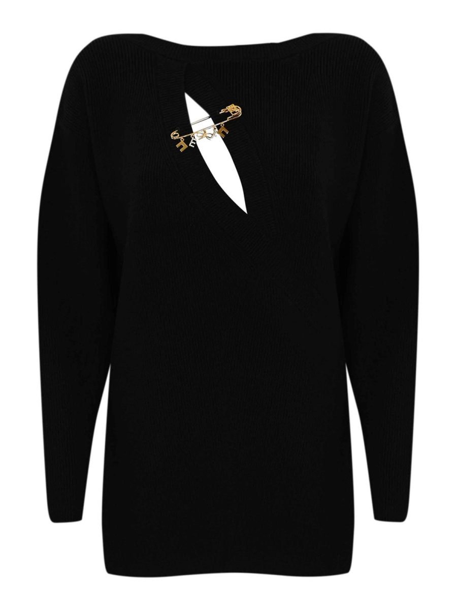 Elisabetta Franchi Sweat-Shirts - Noir