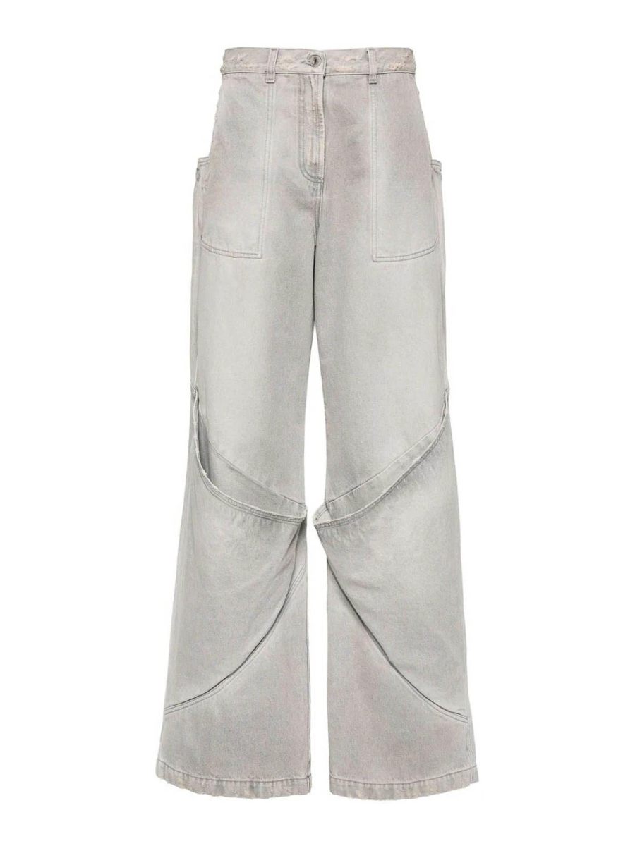 The Attico Jean Bootcut - Gris