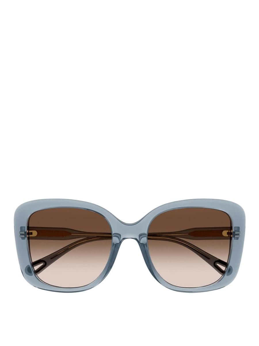 Chloe' Lunettes De Soleil - Bleu Clair