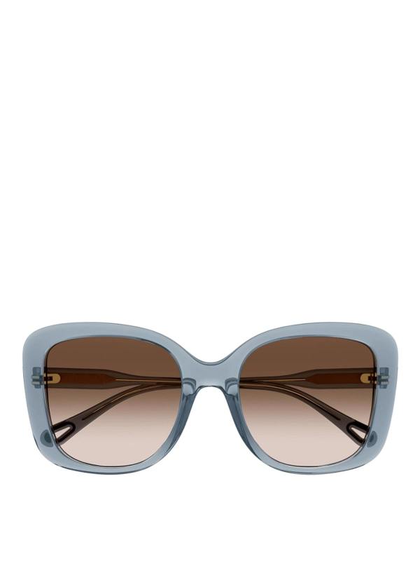 Chloe' Lunettes De Soleil - Bleu Clair