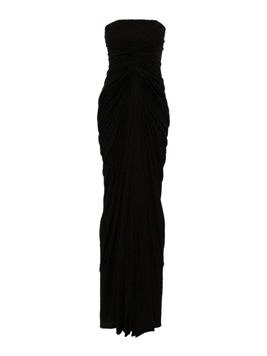 Rick Owens Robe Au Genou - Noir