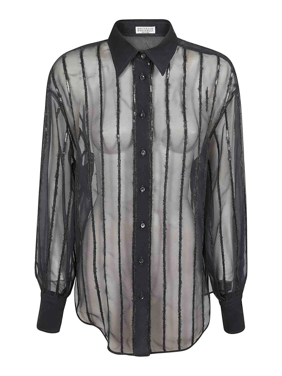 Brunello Cucinelli Chemise - Noir