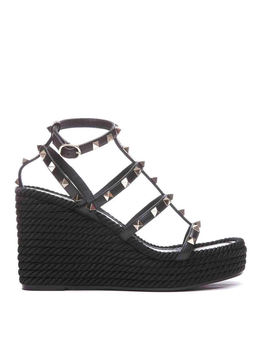 Valentino Garavani Sandales - Noir