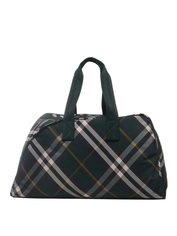 Burberry Sac De Voyage - Vert Foncé