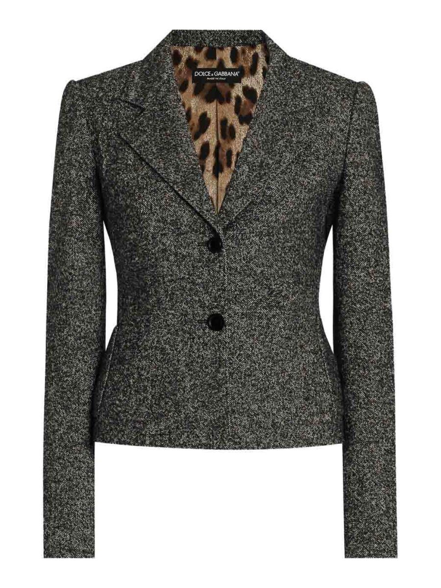 Dolce & Gabbana Veste Casual - Gris