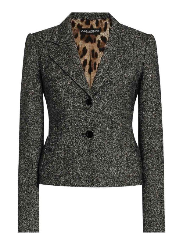 Dolce & Gabbana Veste Casual - Gris