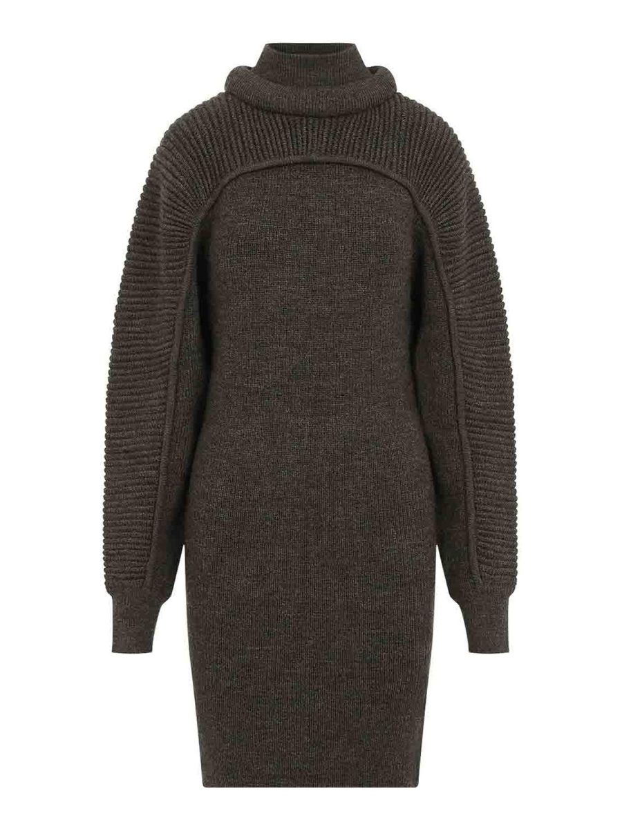 Isabel Marant Robe Courte - Taupe