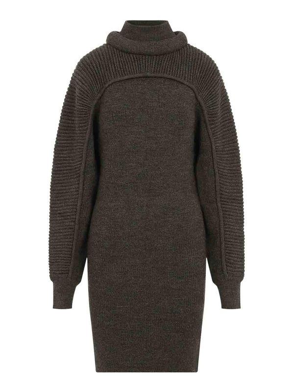 Isabel Marant Robe Courte - Taupe