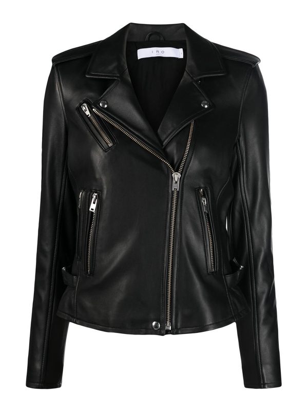 Iro Blouson En Cuir - Noir