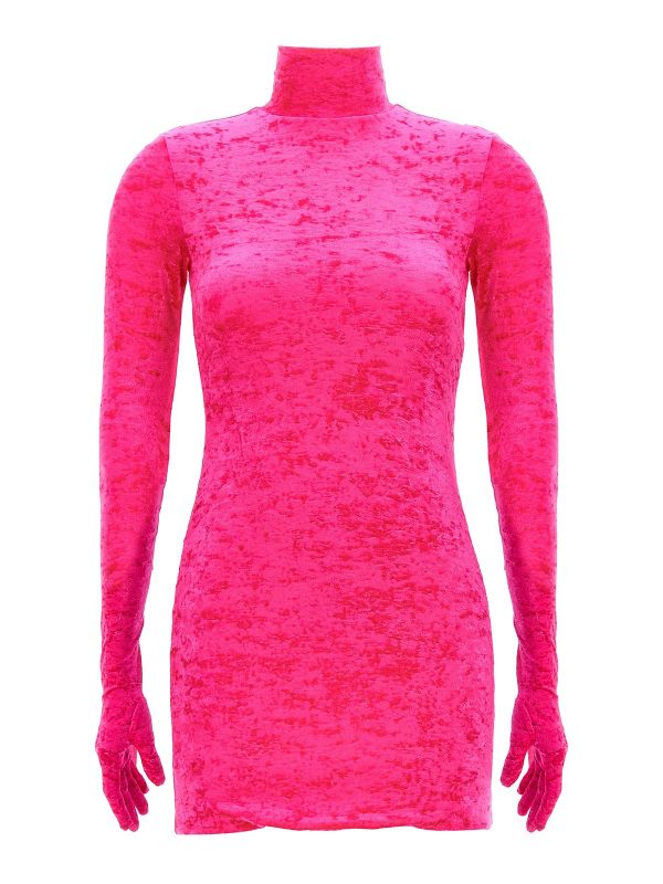 Vetements Robe Au Genou - Multicolore