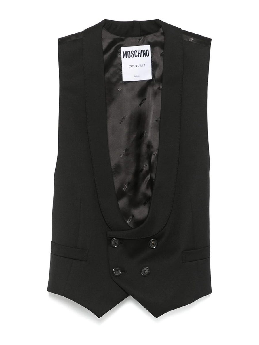 Moschino Gilet - Noir