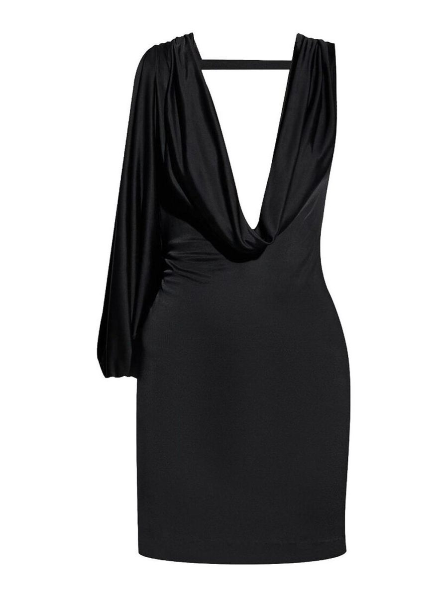 Dsquared2 Robe Au Genou - Noir