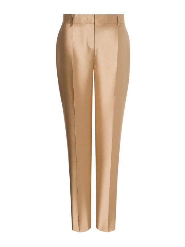 Alberta Ferretti Pantalons Décontractés - Beige