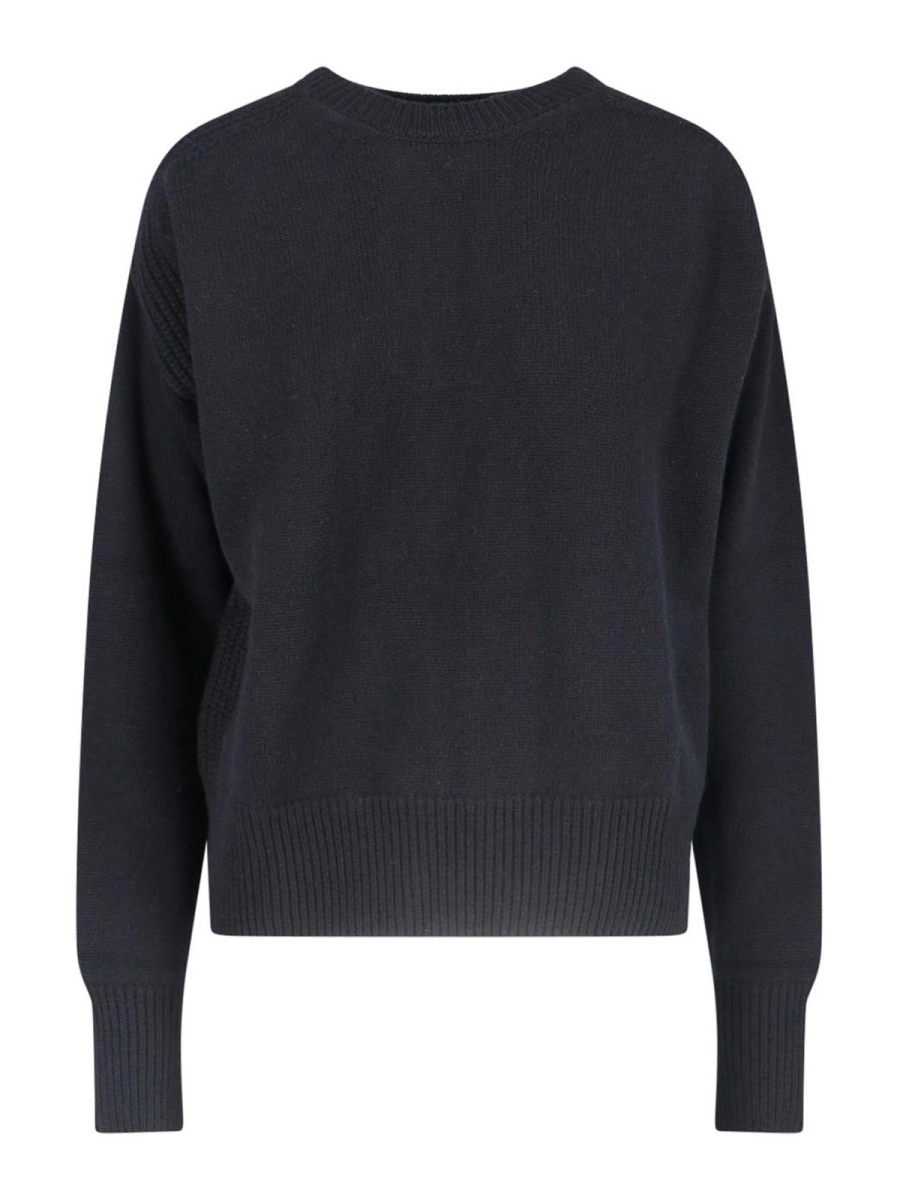 Sa Su Phi Pull Col Rond - Noir
