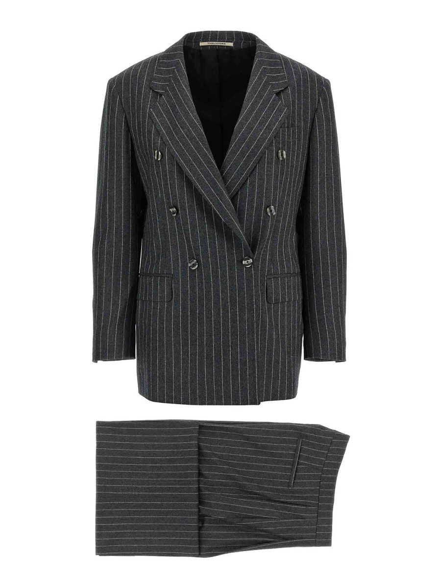 Tagliatore Robe Au Genou - Gris