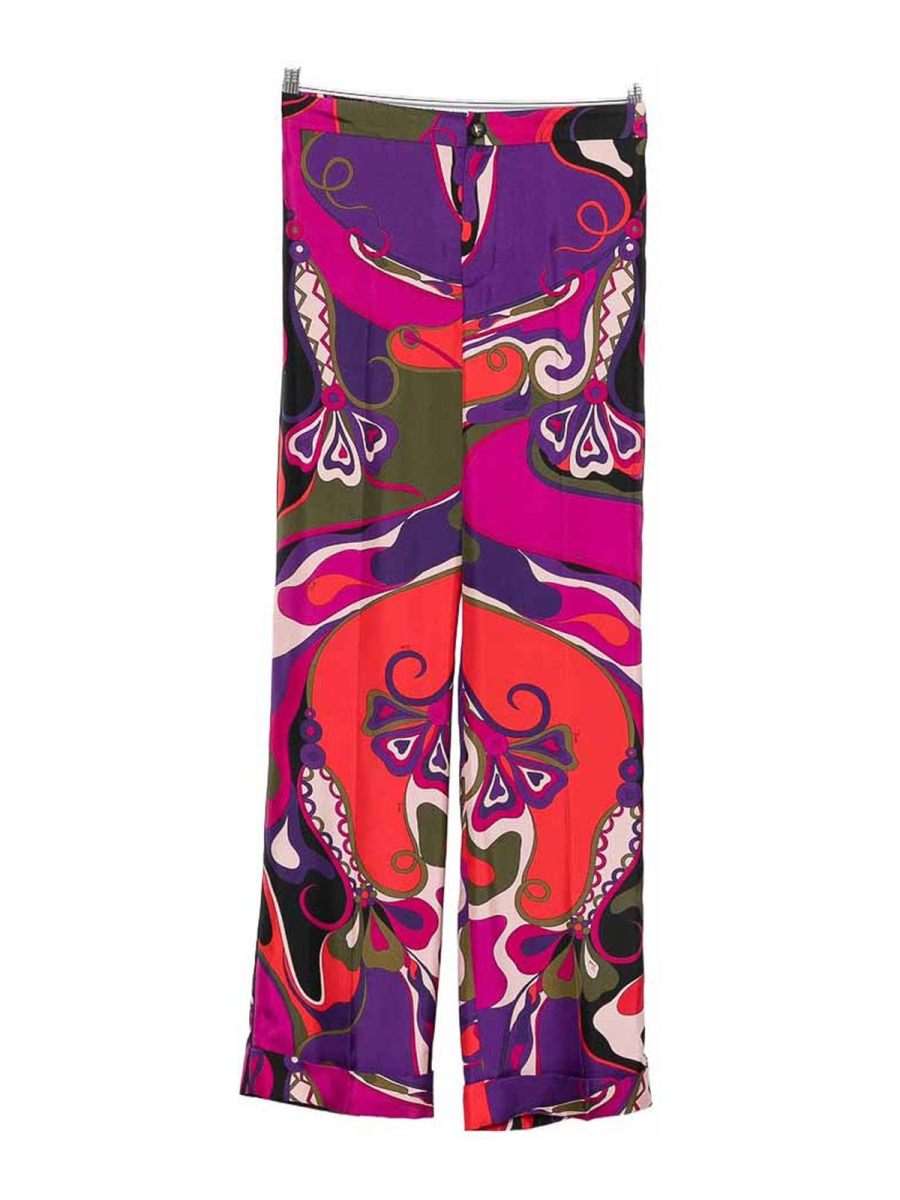 Emilio Pucci Pantalons Décontractés - Violet