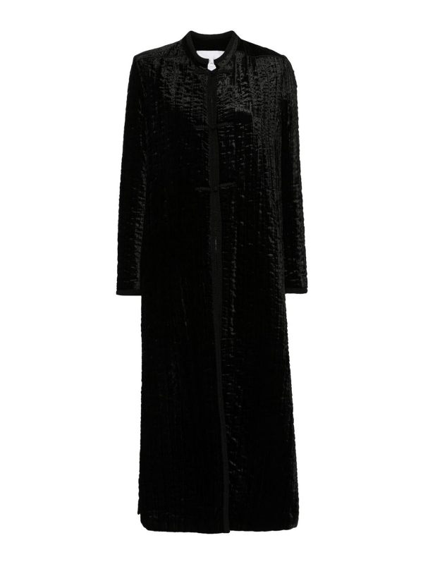 Forte Forte Manteau Long - Noir