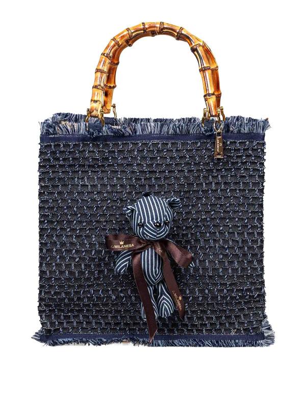 La Milanesa Sac Bandoulière - Bleu