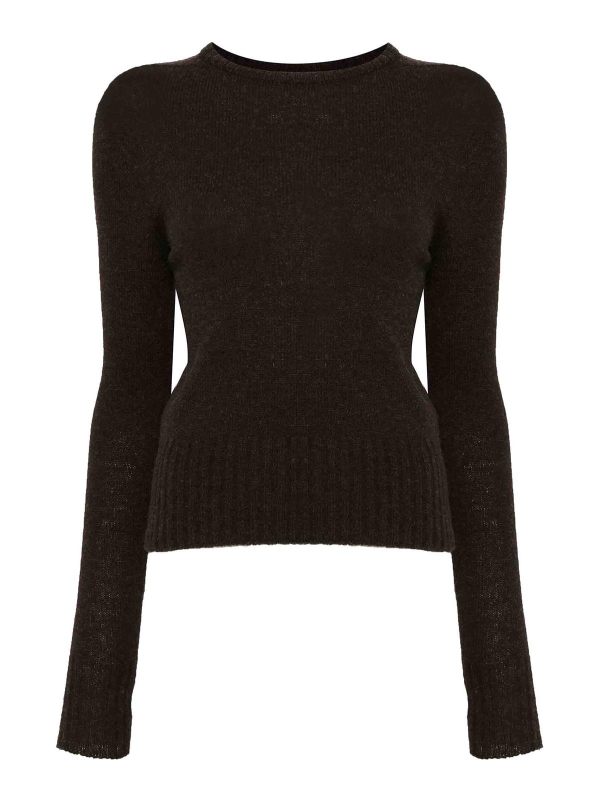 Lemaire Pull Col Rond - Marron