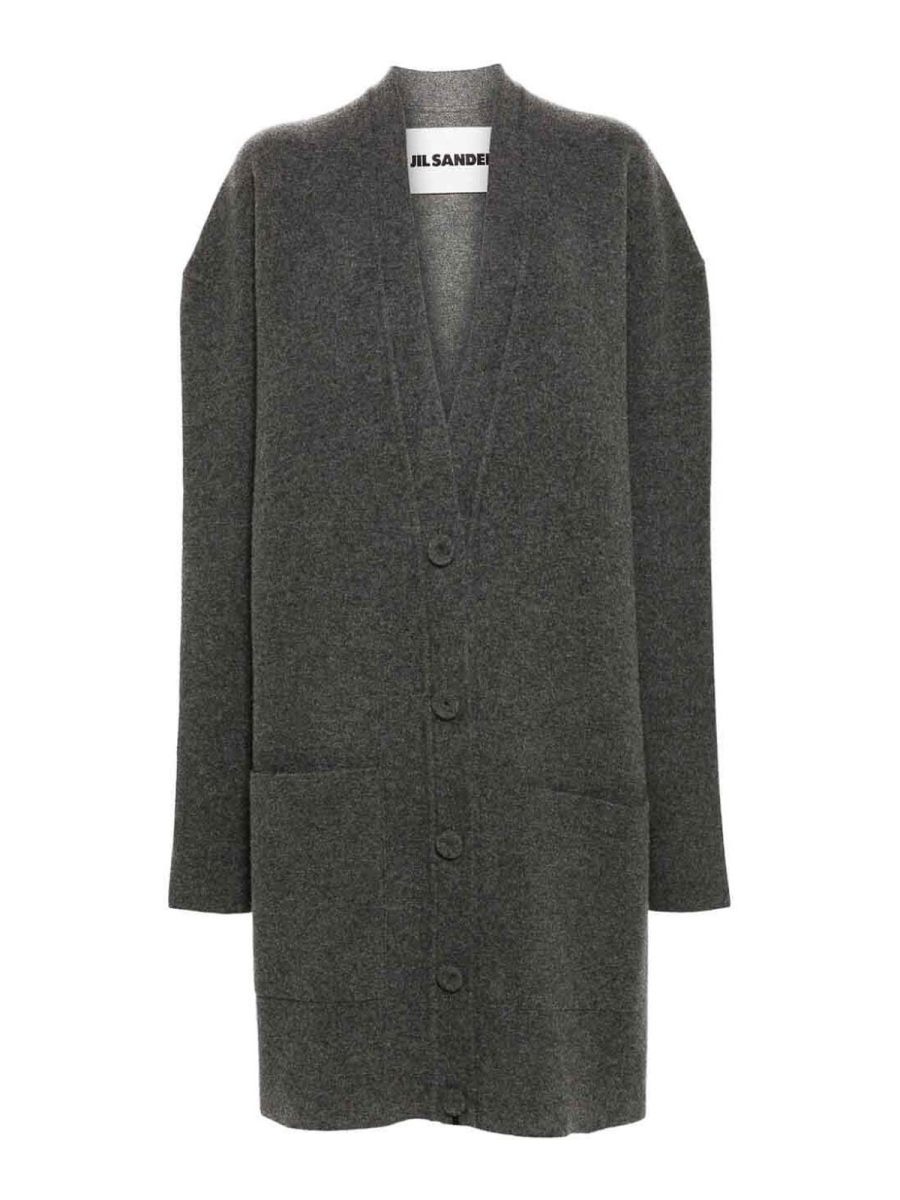 Jil Sander Cardigan - Gris