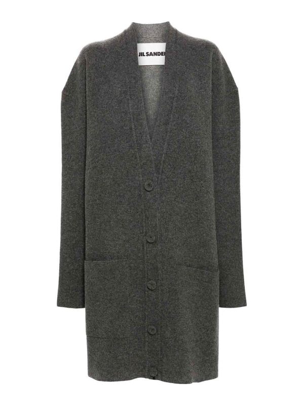 Jil Sander Cardigan - Gris