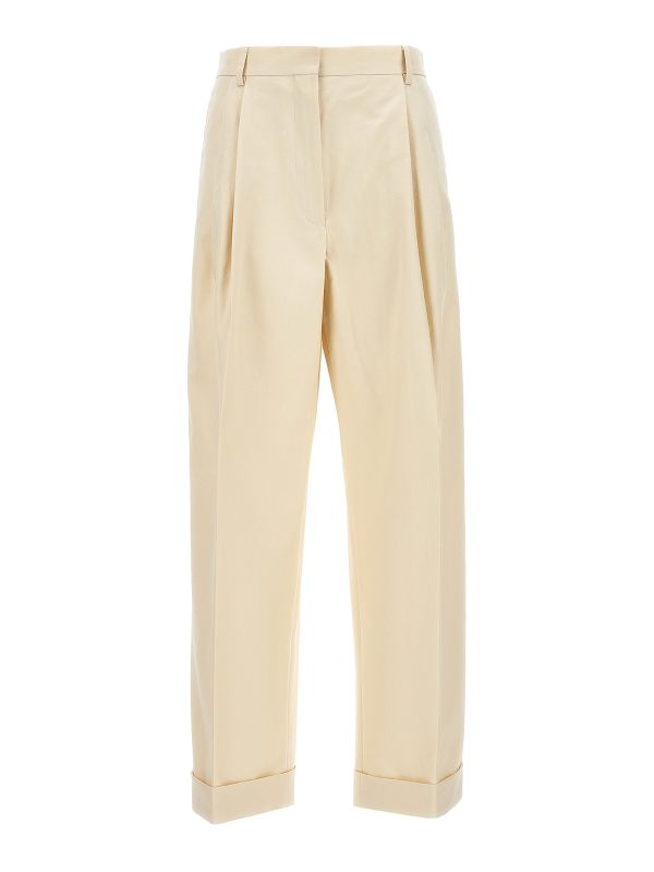 Dries Van Noten Pantalons Décontractés - Beige