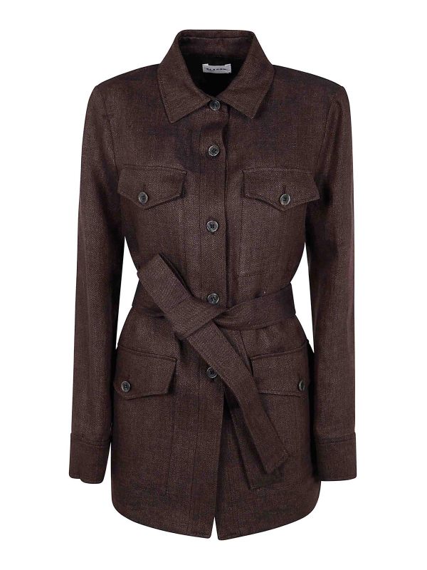 P. A.R. O.S. H. Veste Casual - Marron