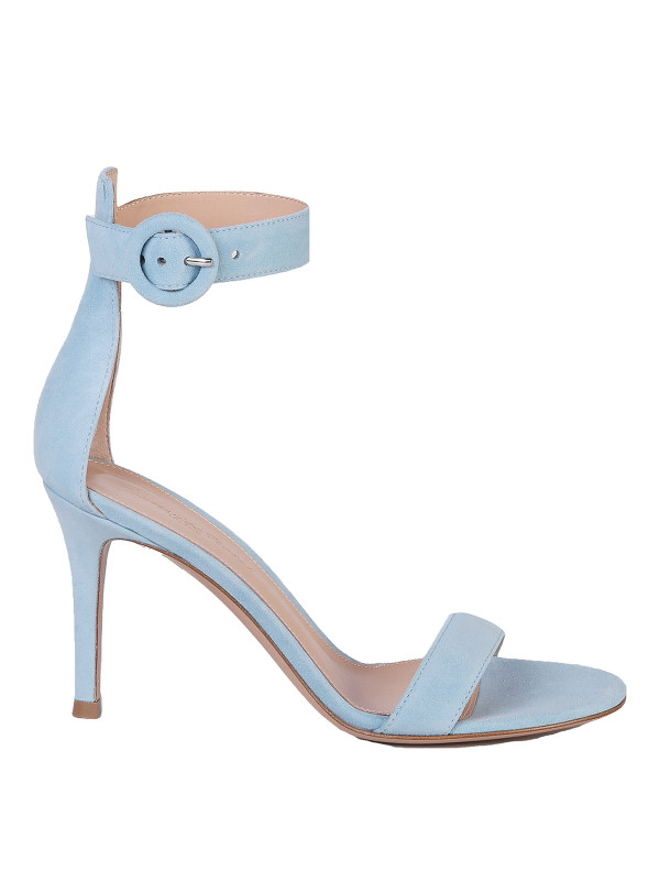 Gianvito Rossi Sandales - Bleu Clair