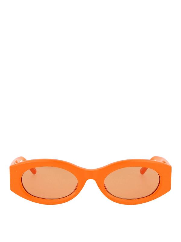 The Attico Lunettes De Soleil - Orange