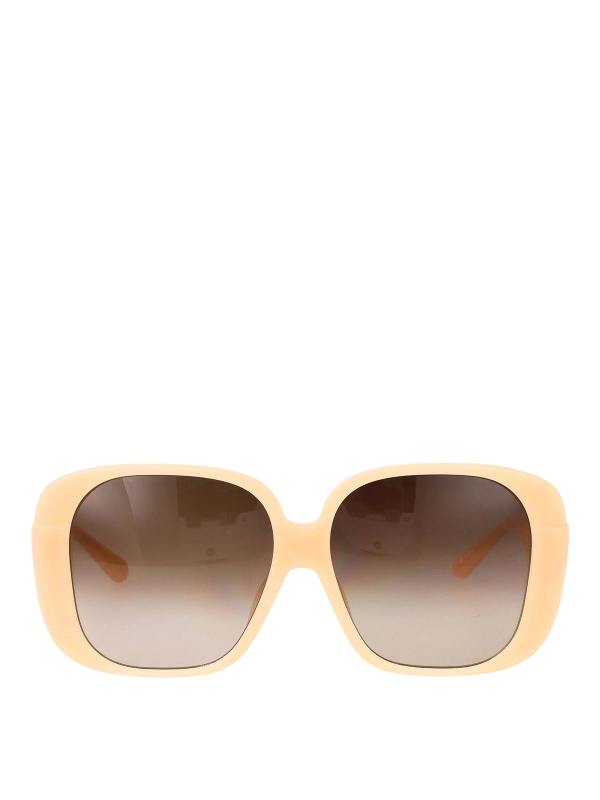 Linda Farrow Lunettes De Soleil - Couleur Chair