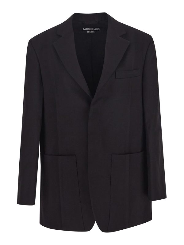 Jacquemus Veste Casual - Noir