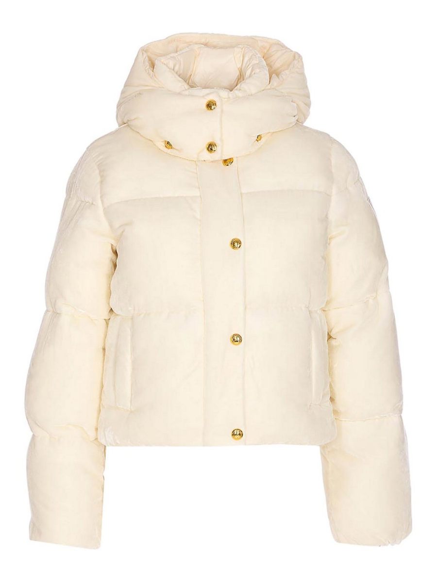 Elisabetta Franchi Blouson Rembourré - Blanc