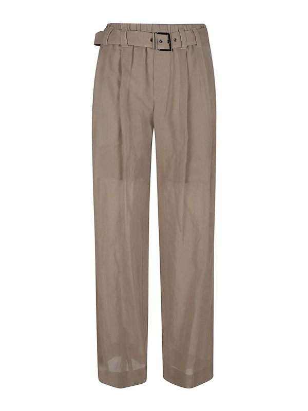 Brunello Cucinelli Pantalons Décontractés - Camel