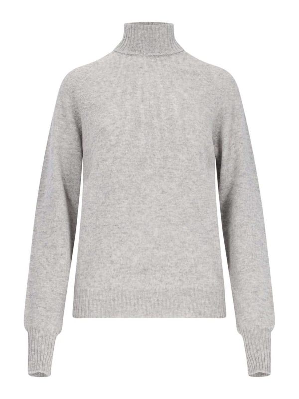 Ma'ry'ya Pull Col Roulé - Gris