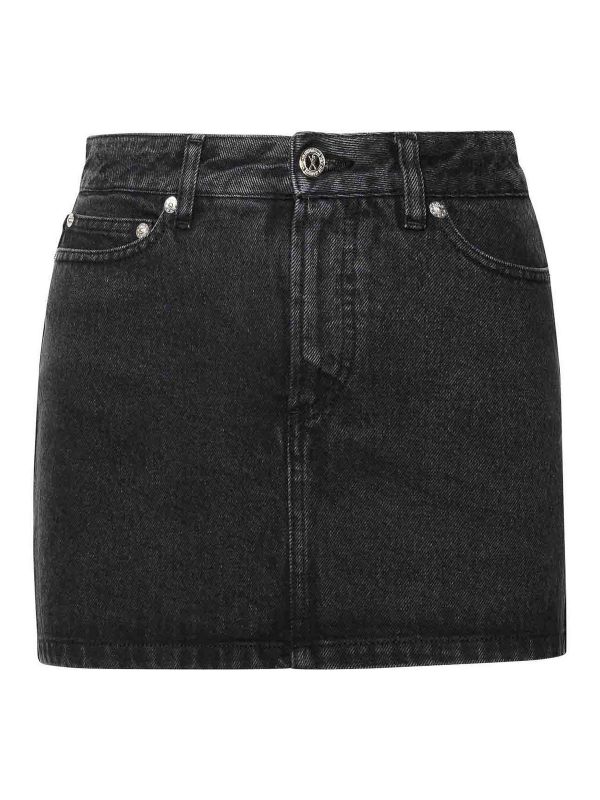 A. P.C. Mini Jupe - Noir
