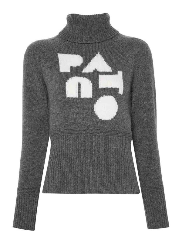 Patou Pull Col Rond - Gris