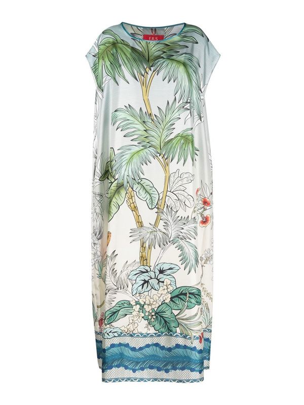 F. R.S For Restless Sleepers Maxi Robe - Bleu Clair